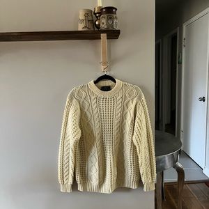 Vintage fisherman sweater